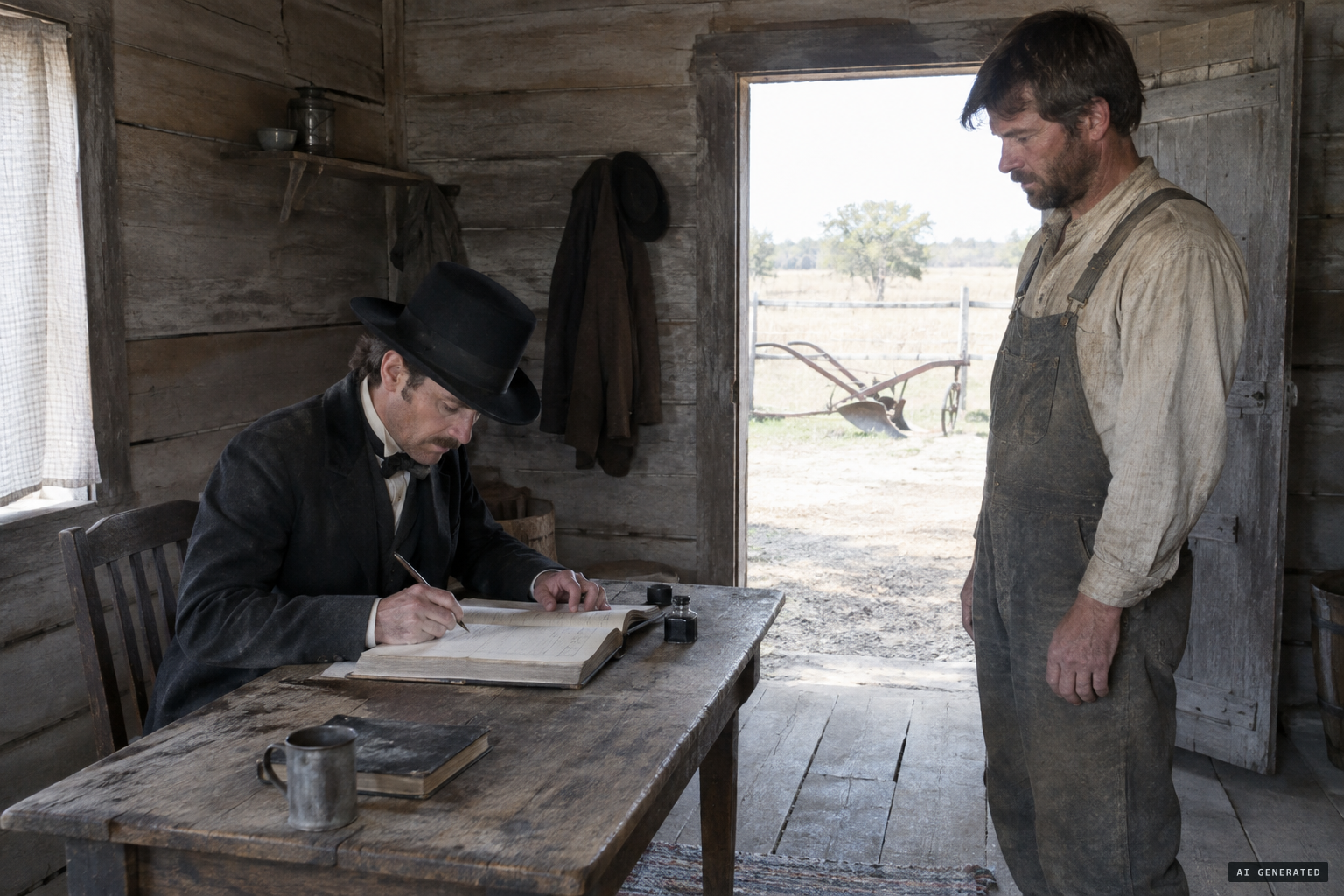 The 1880 census: John Martins in Collin County and a tenant farmer in Grayson County