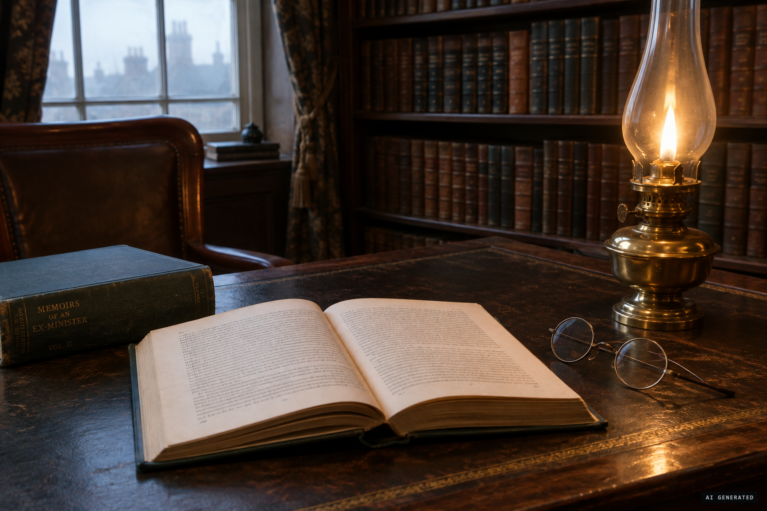 The diary entry printed in Memoirs of an Ex-Minister, 1884