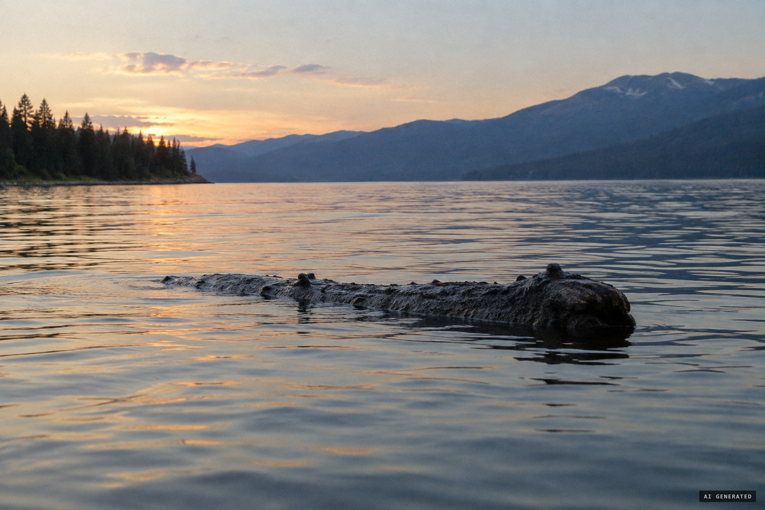 Waterlogged logs were suggested as an explanation