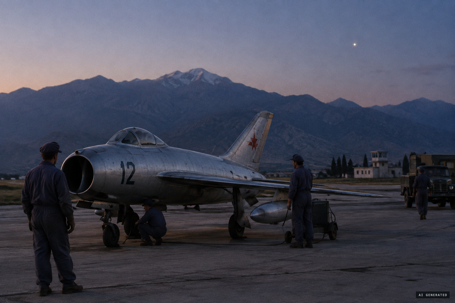 Possible explanations: a meteor, a bright planet, or a real MiG-19