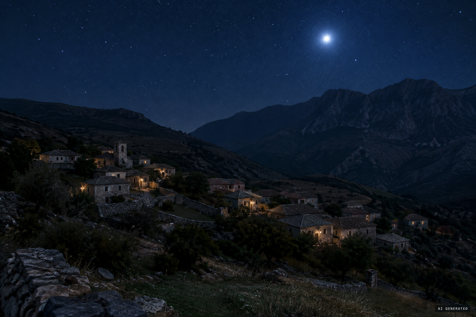 One village, one shining object, and no accepted answer