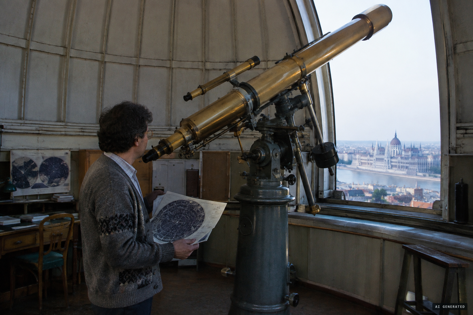 László Batta of the Urania Observatory suggests a meteor