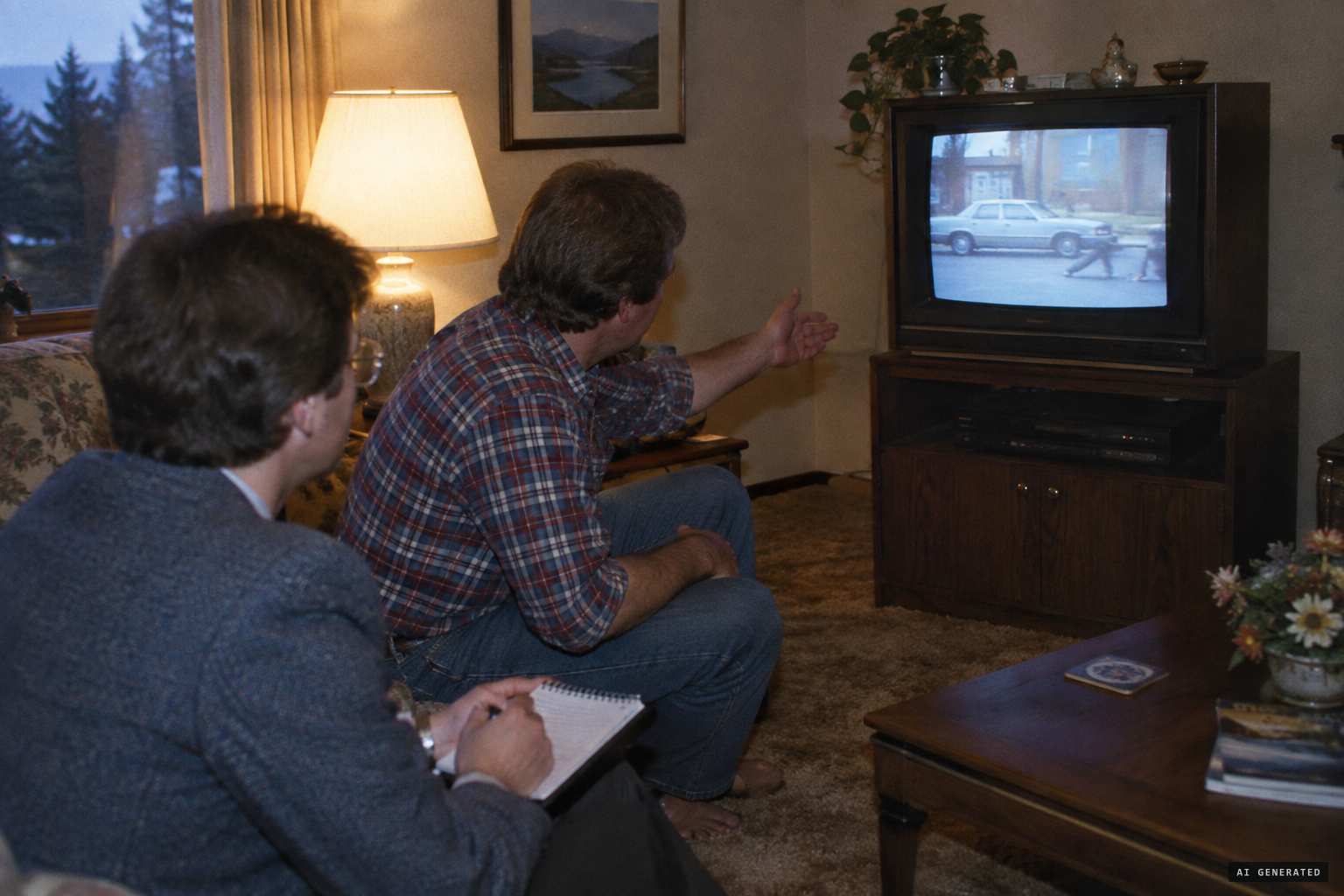 Daniel Wood watches the tape: 'a real animal'