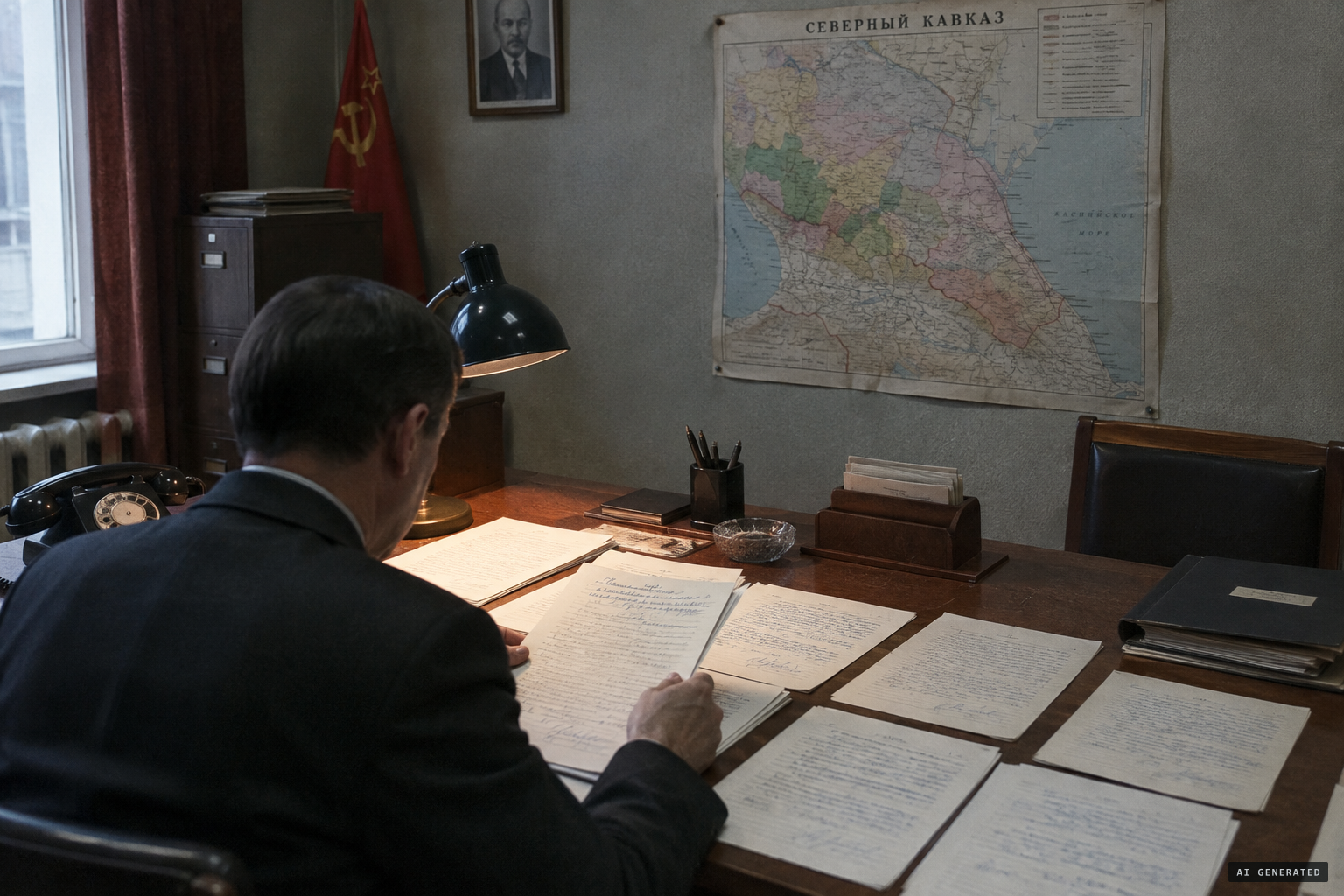 The KGB gathers the signed statements, but no conclusion is recorded