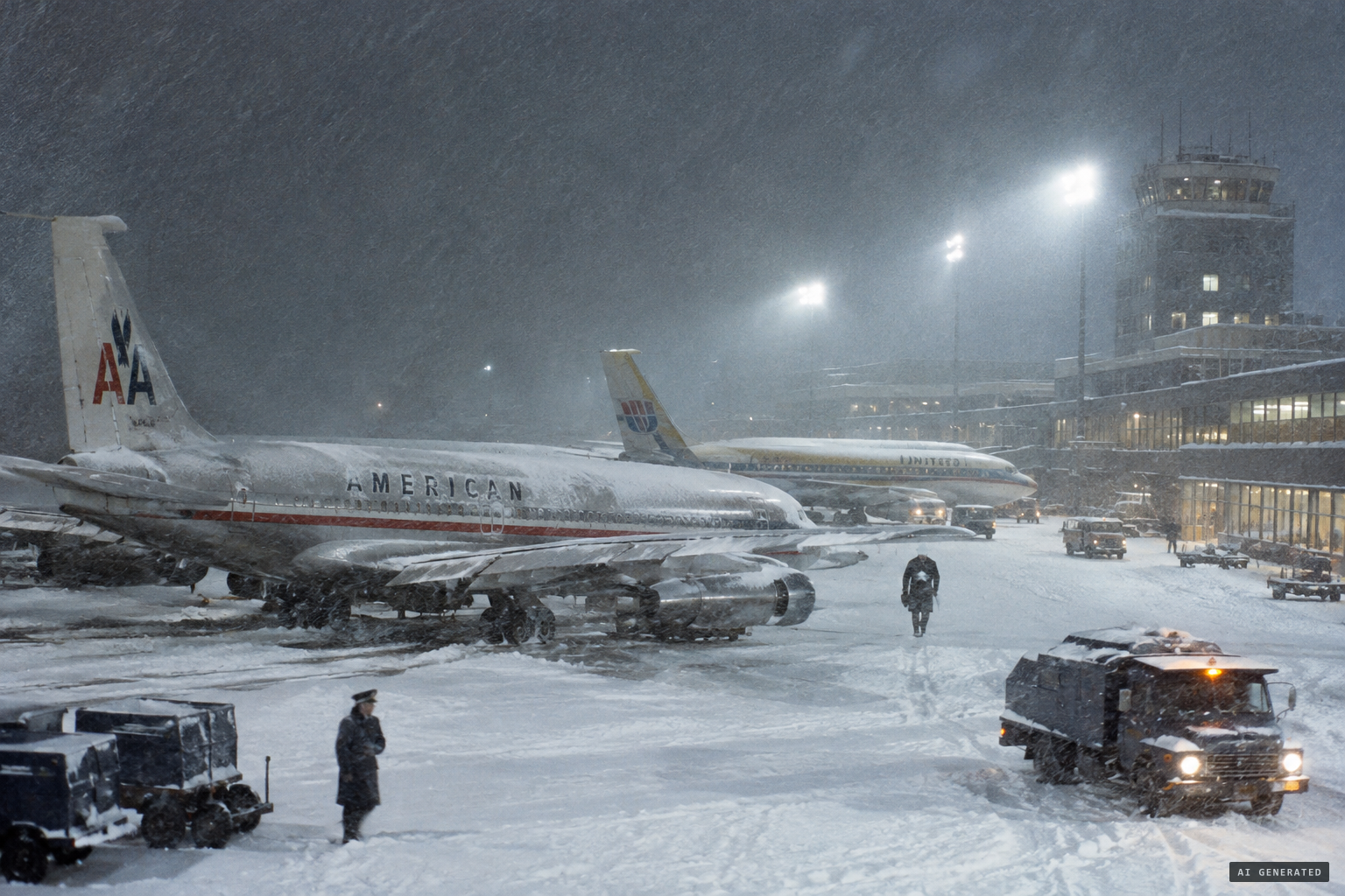 A snowstorm spoils the showing in the United States