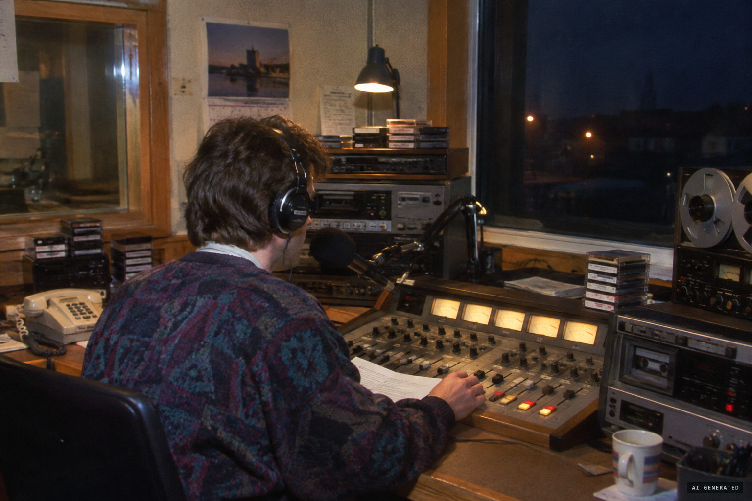 Central 103.1 FM broadcasting reports of UFO sightings
