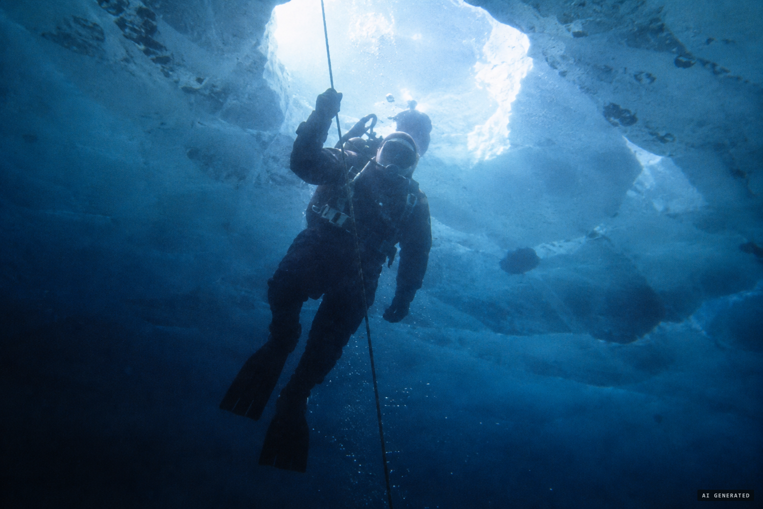 Versions disagree: summer, or winter under the ice