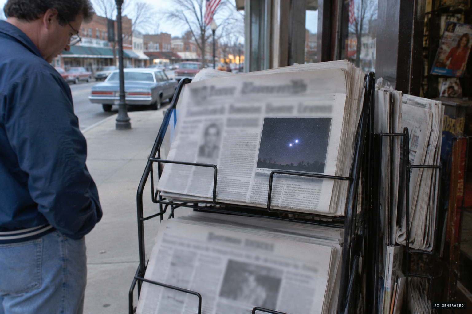 The papers blame Venus and Jupiter, close together in the sky that week.