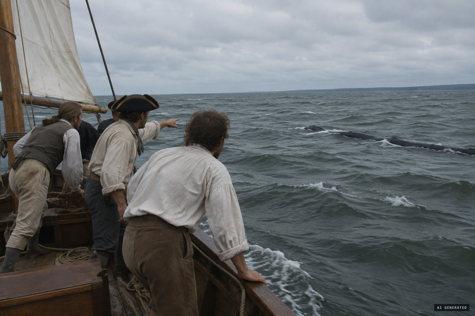 The sloop Bay Rat reports a sea serpent near Sandusky in 1793