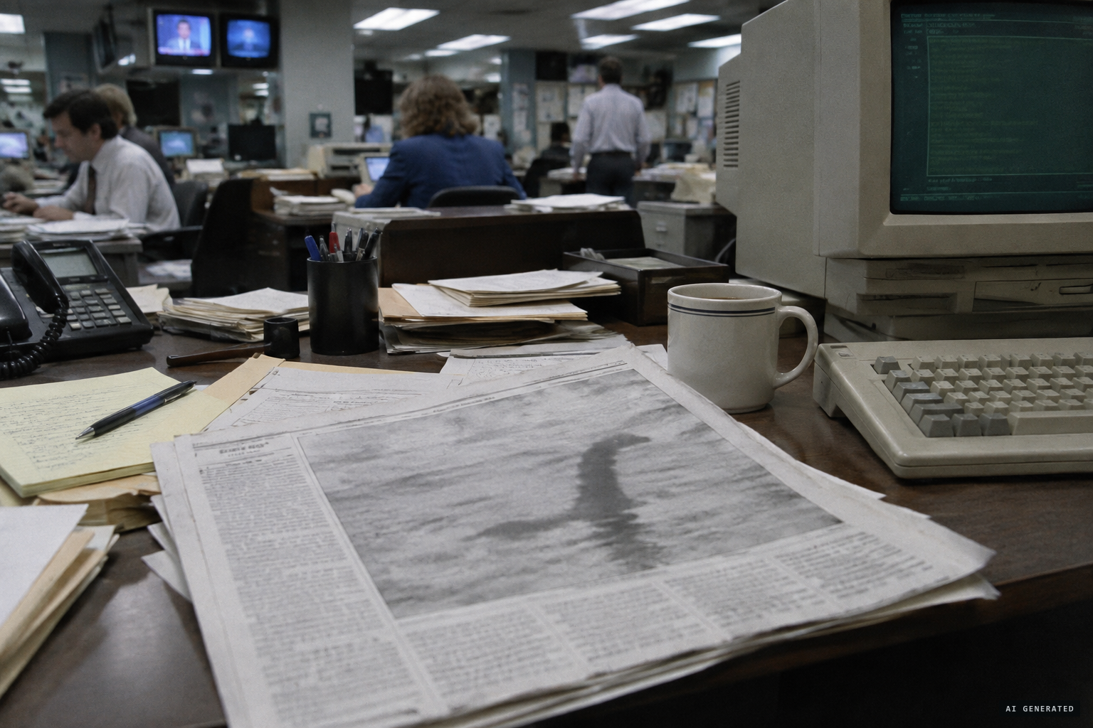 The Associated Press carries the Lake Erie creature story nationwide