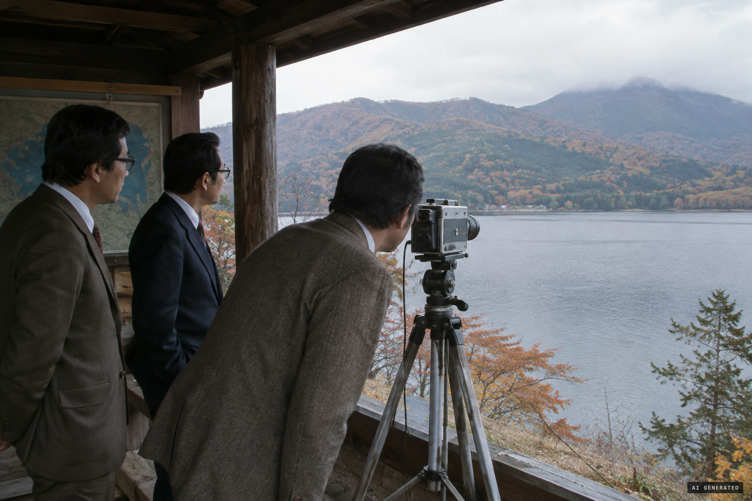 The Issie Countermeasures Committee sets up an automatic camera watch station