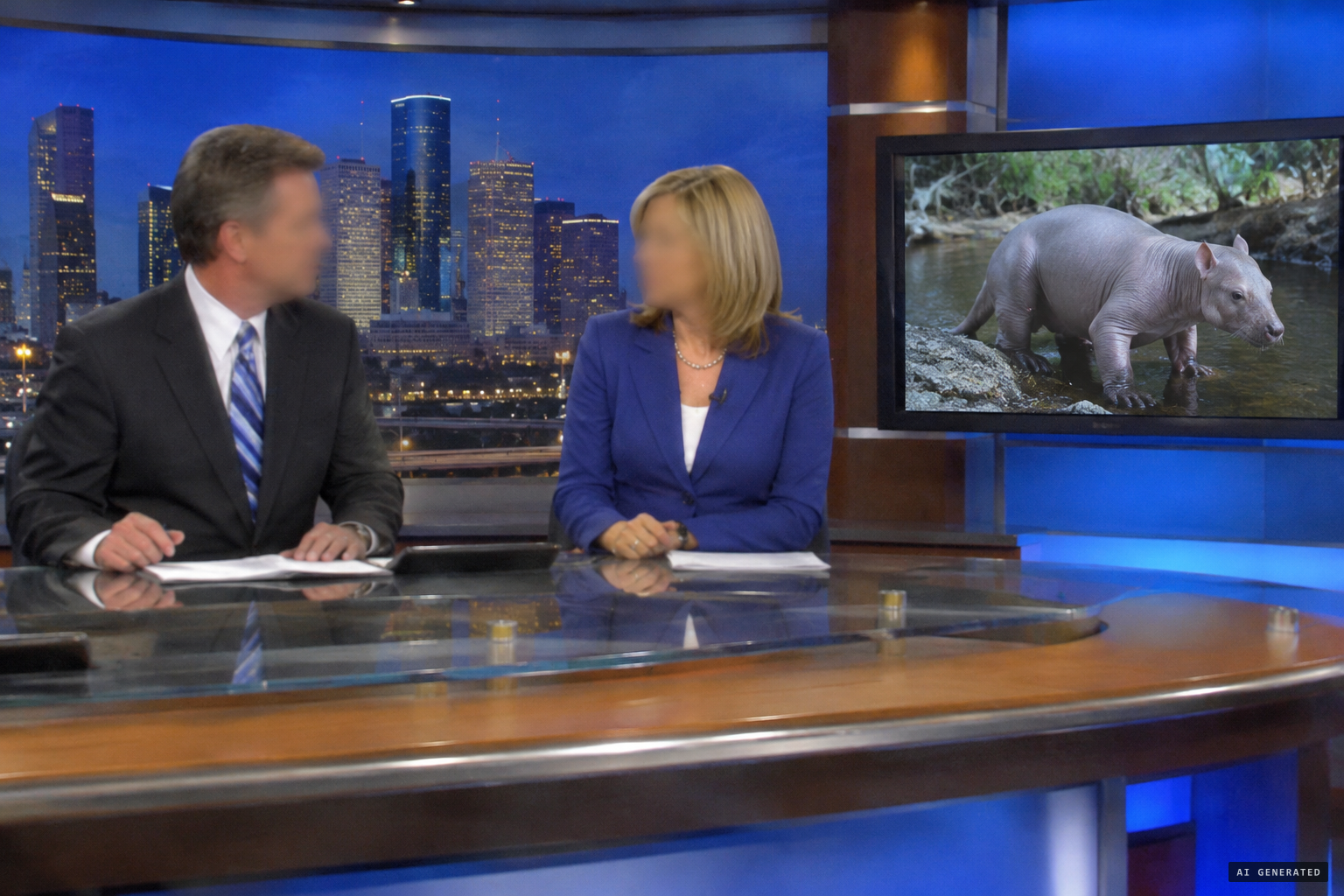 Houston stations and national networks carry the story