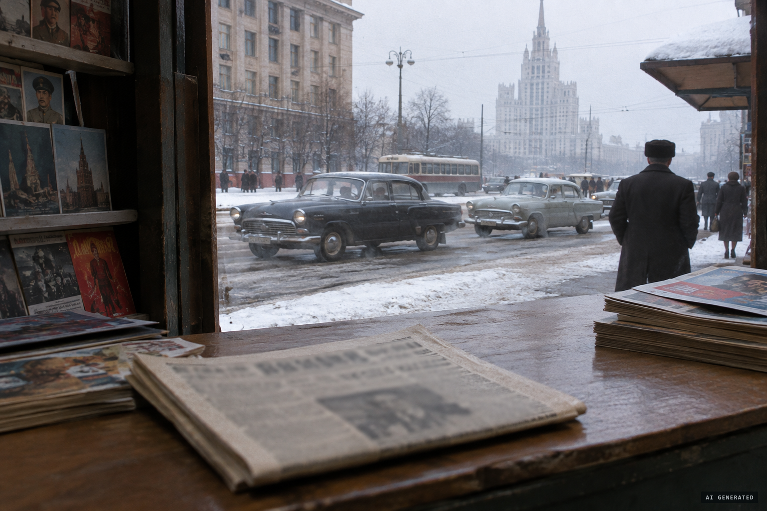 Komsomolskaya Pravda publishes 'The Mystery of Lake Khaiyr' in November 1964