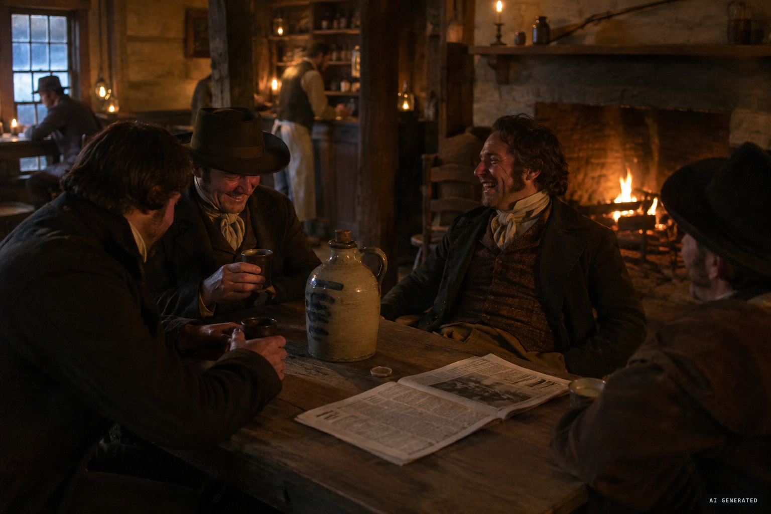 Critics joke the monster was seen through a whiskey jug