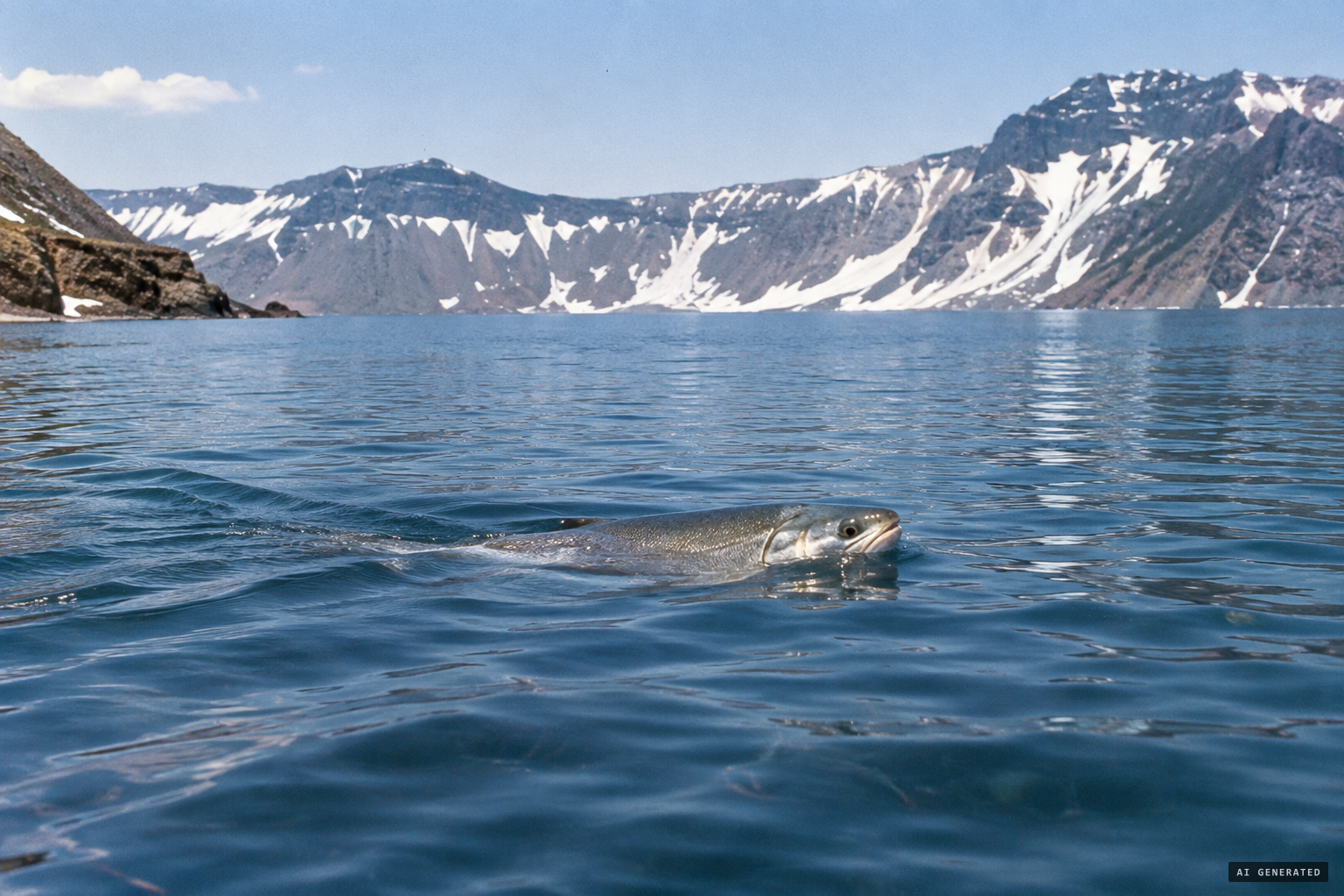 A large fish, stocked in 1960, as the explanation
