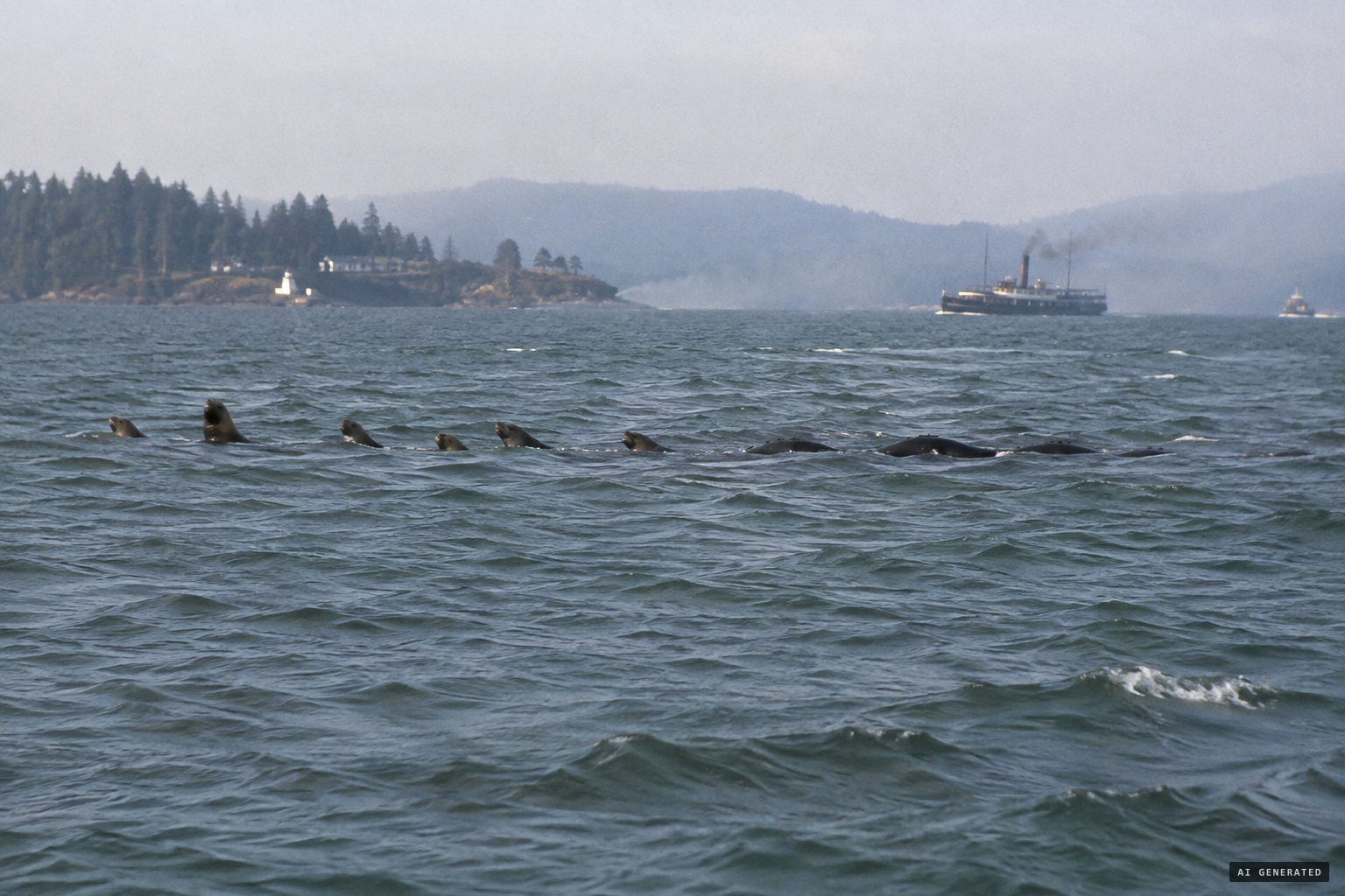 Marine animals misjudged at a distance?