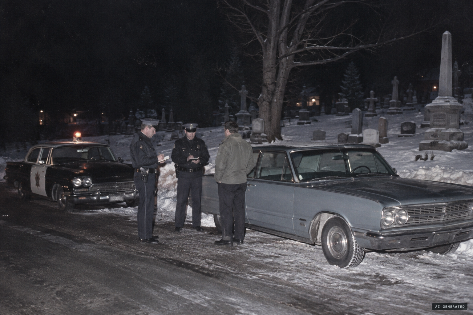 Leominster police respond and believe Wallace's account