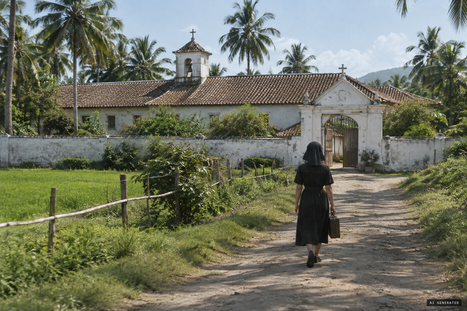 The new Carmelite monastery in Lipa and its youngest postulant