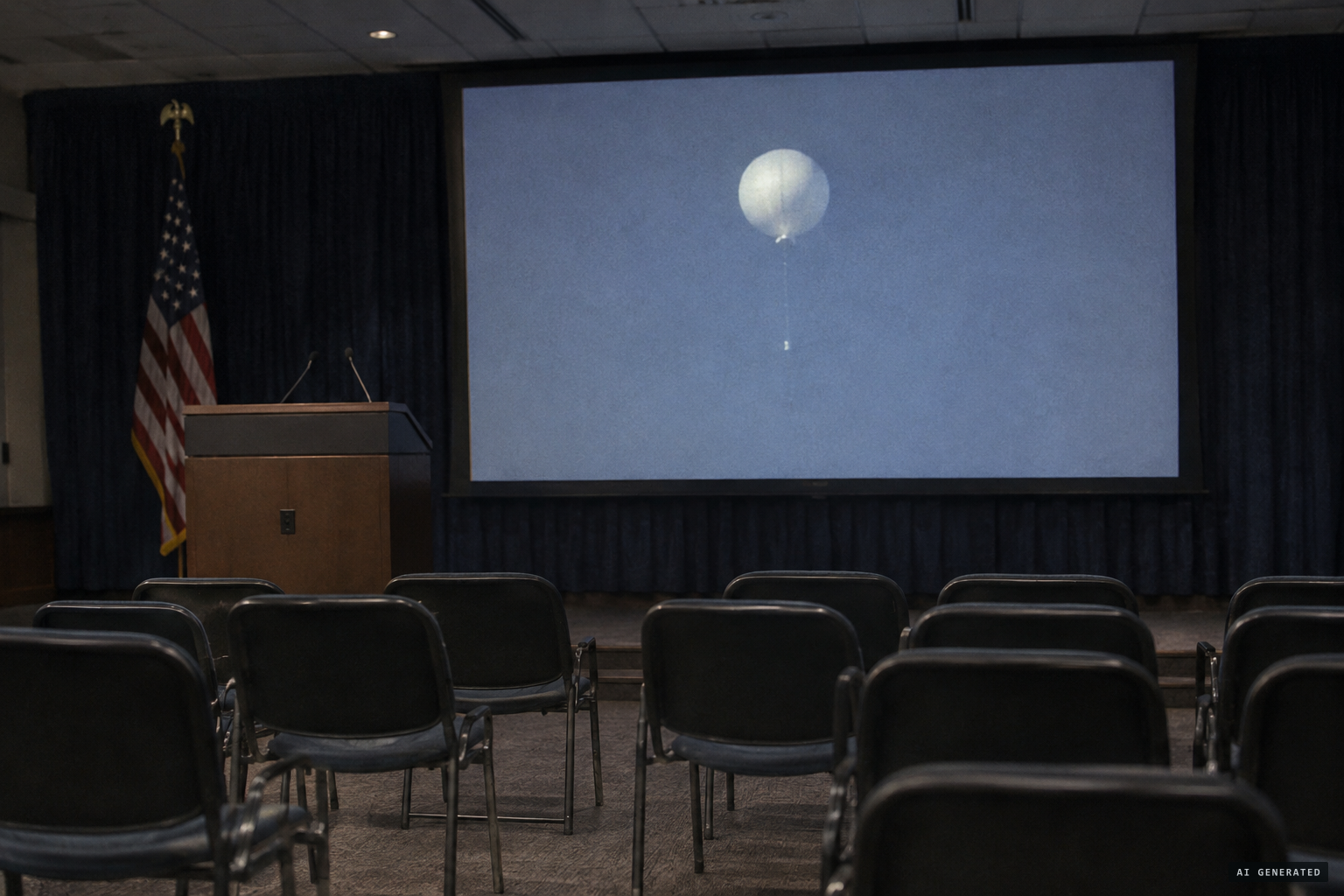 "Do you know what we shot down? Balloons."