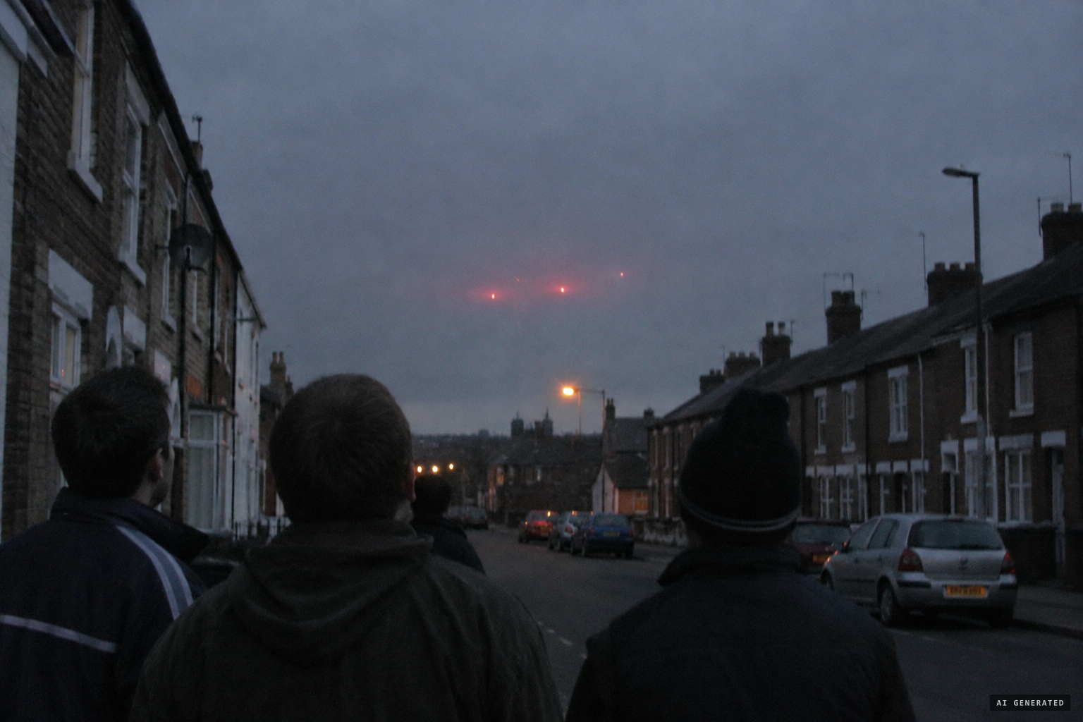 Seen by unnamed observers, with nothing more recorded