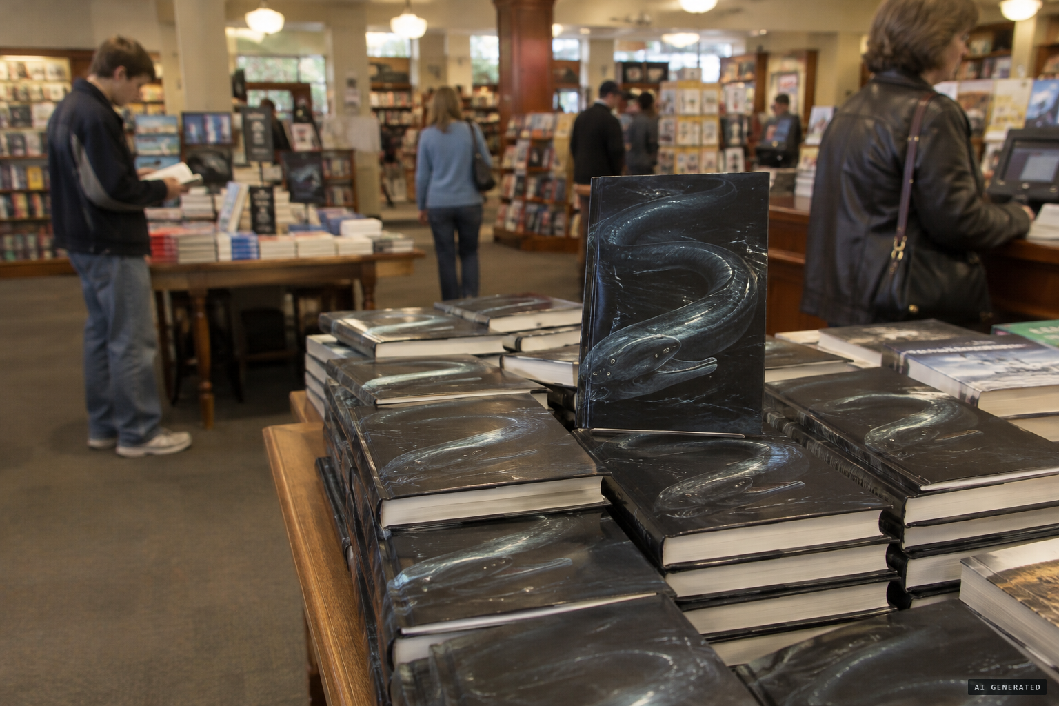 Steve Alten's novel The Loch, with its giant eel monster, arrives in May 2005