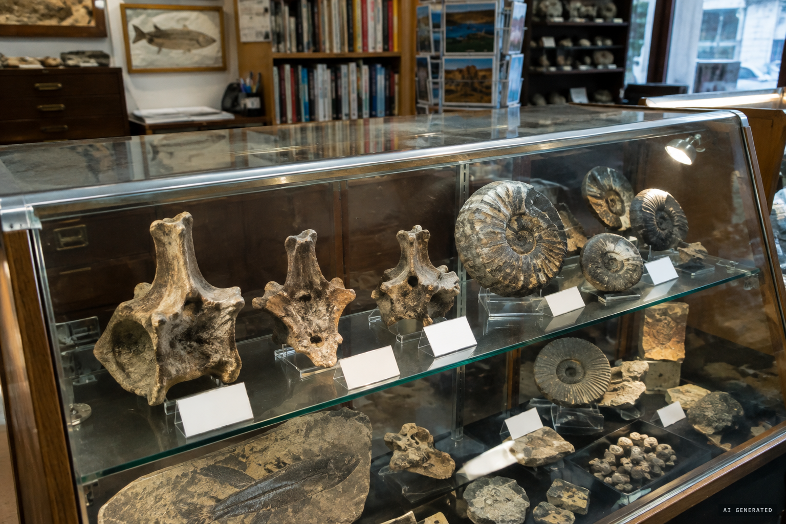 Such fossils can be bought for a couple of hundred pounds