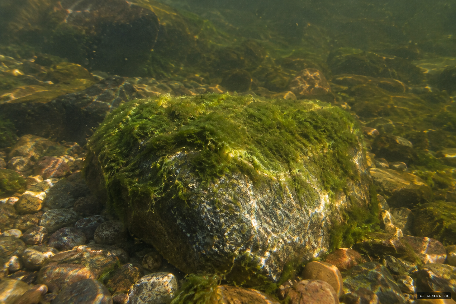 The algae that pointed to long immersion