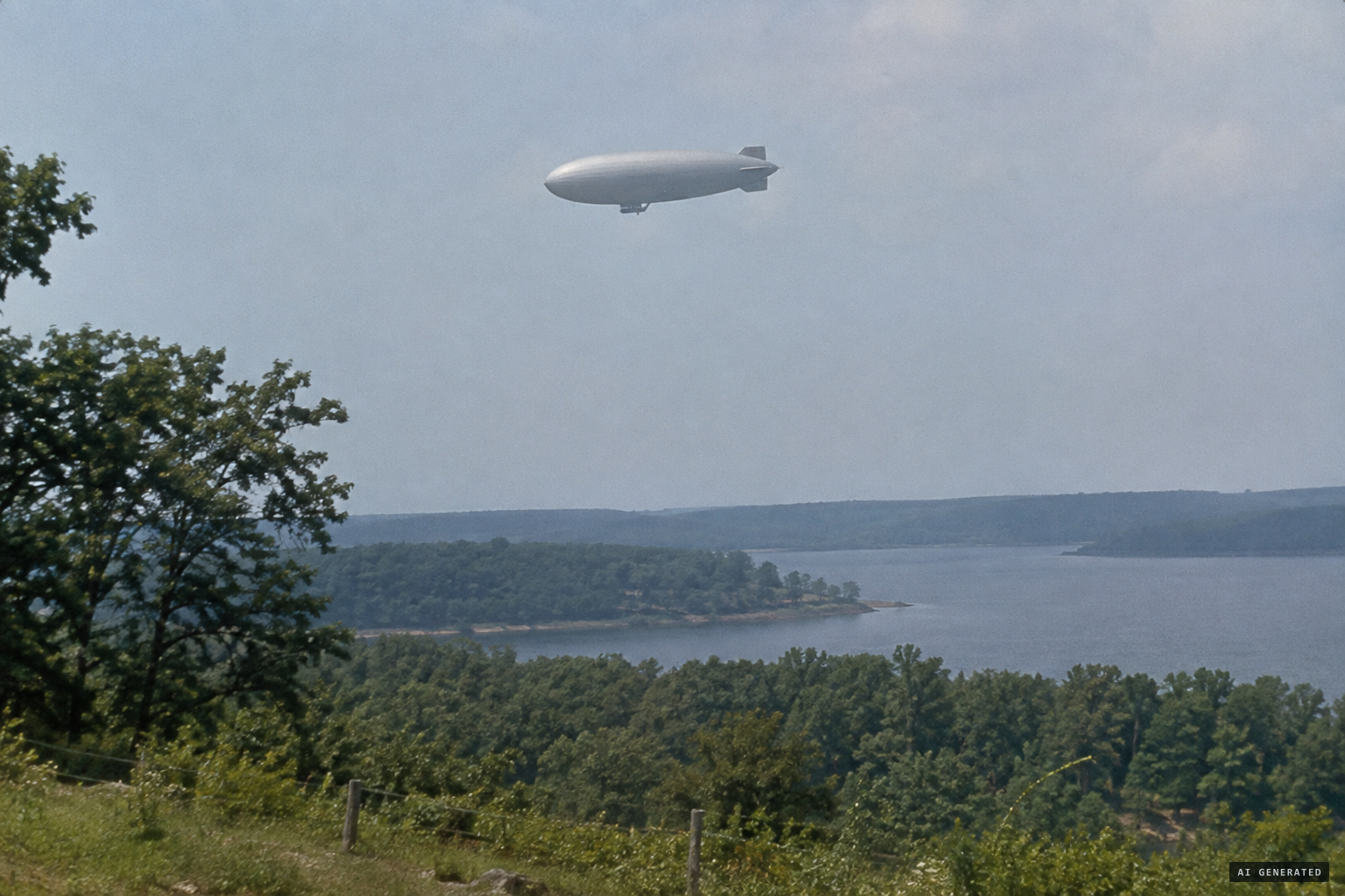 The official suggestion: a Navy blimp, which the witnesses rejected