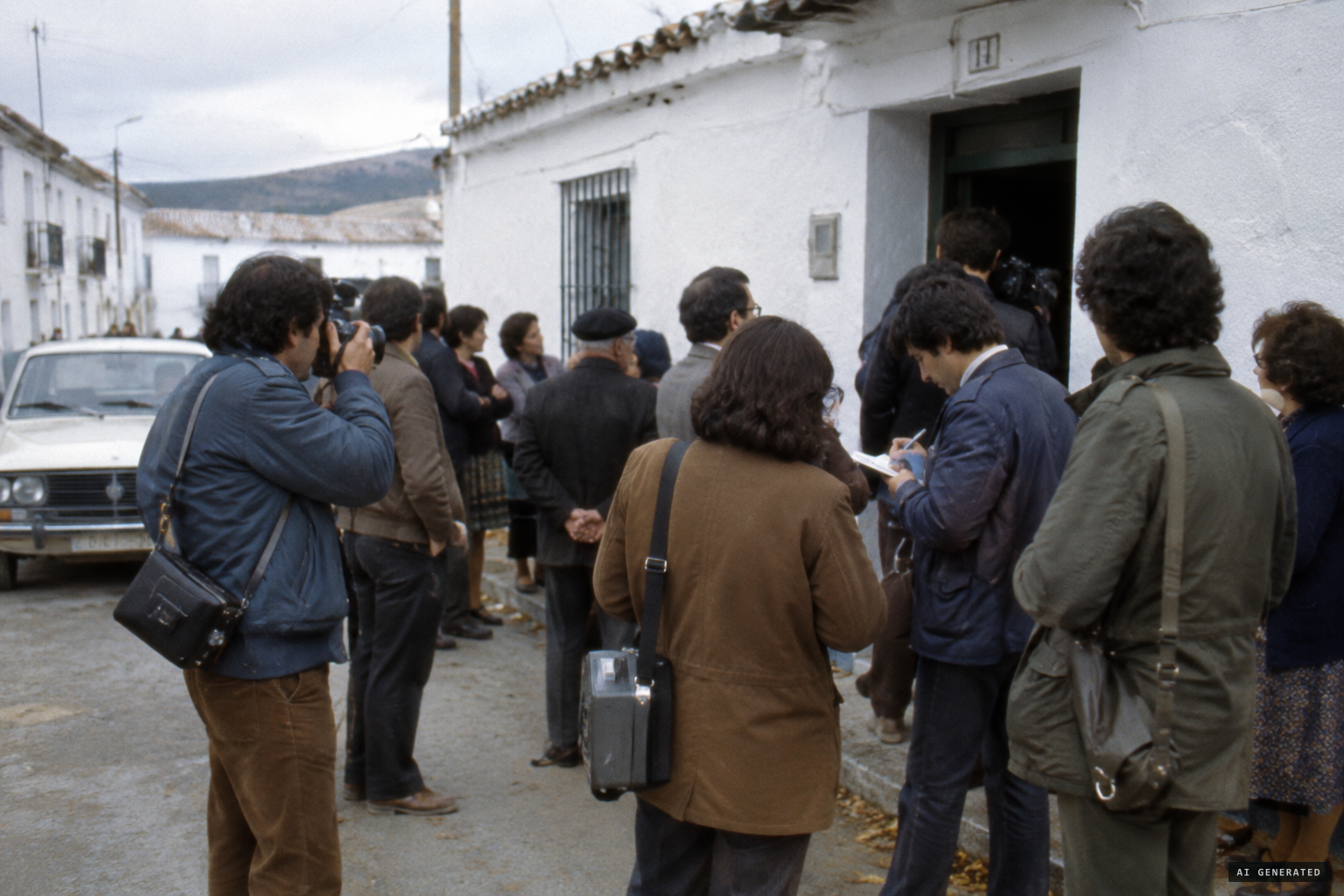 Journalists and students of the paranormal fill the town.