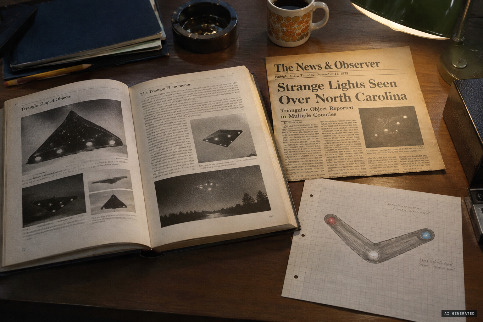Lumberton remembered as the first well-documented multiple-witness triangle case
