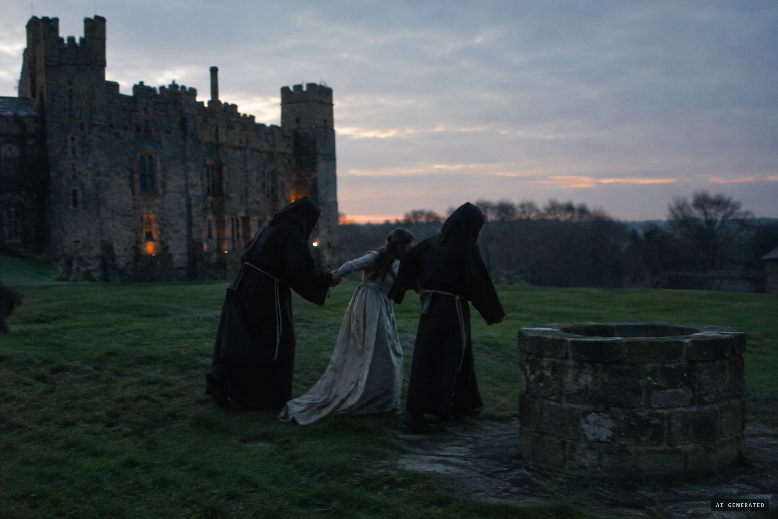 The legend: Lily of Lumley thrown down the well by two priests