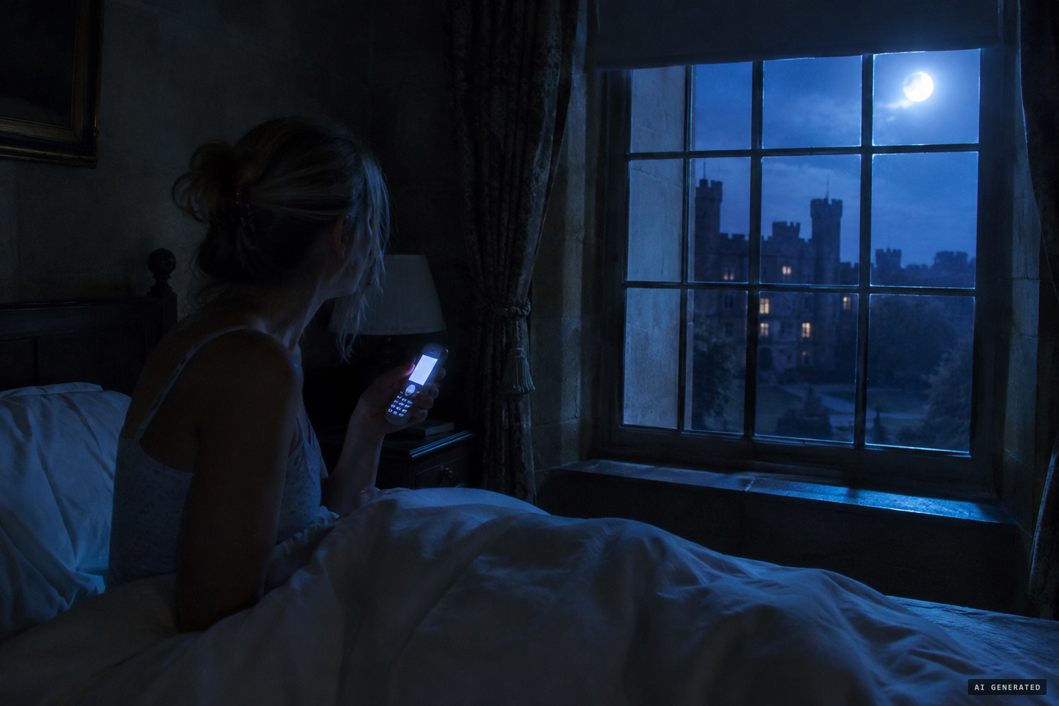 At 4am Belinda Dennett finds the blind raised