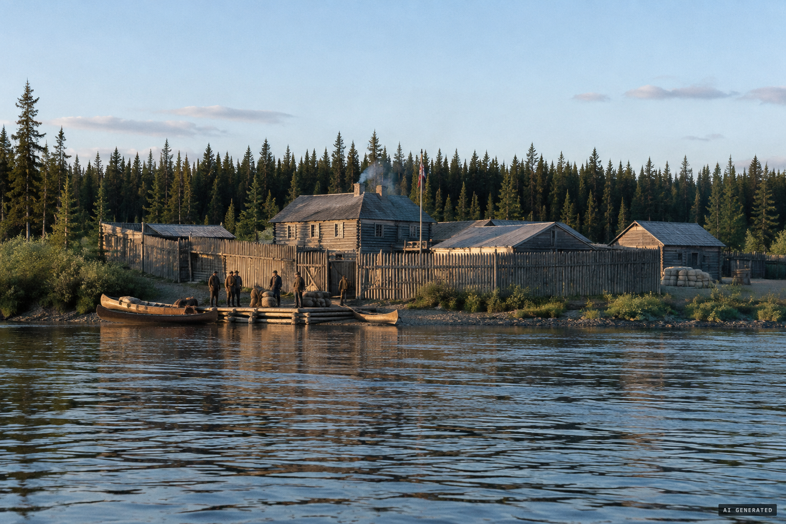 Fort Anderson, the Hudson's Bay Company post on the Anderson River