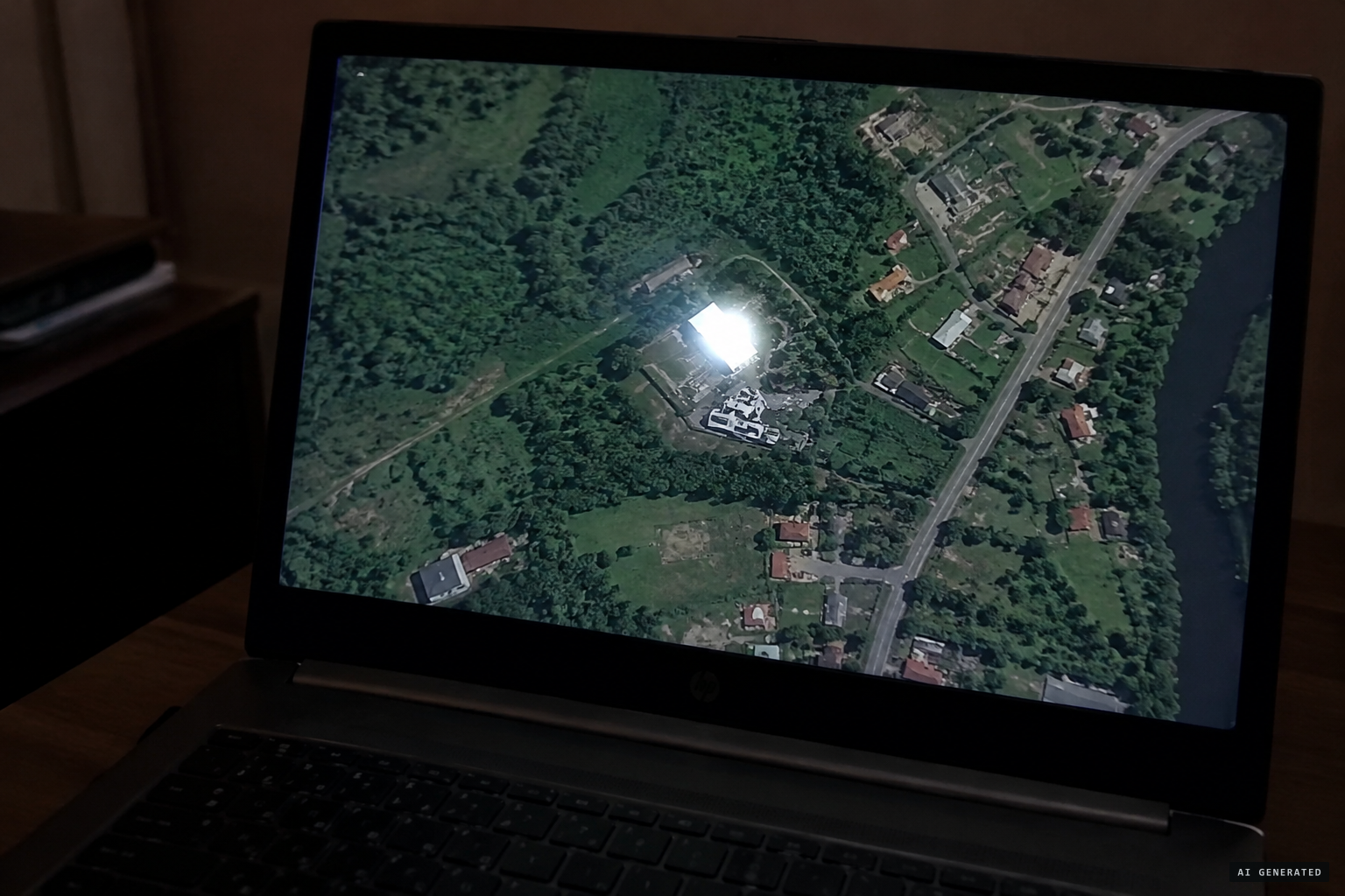 The viral Google Maps 'saucer', a sun reflection off a building