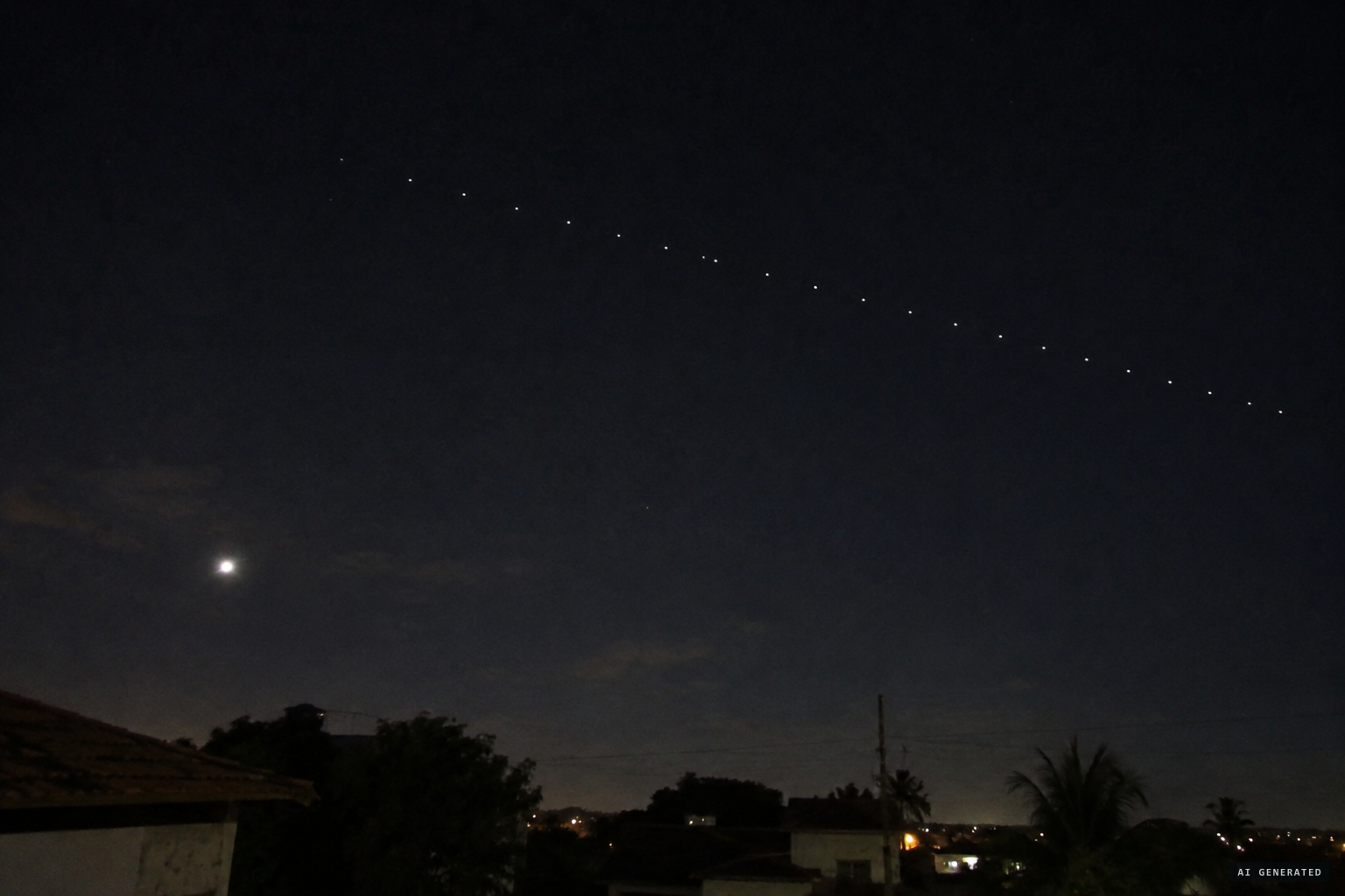 Starlink trains and Venus, among the explanations
