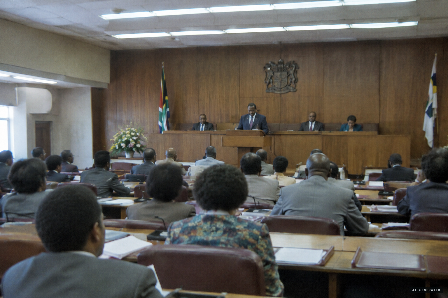 The minister tells a meeting in Bisho of a half-fish, half-horse monster