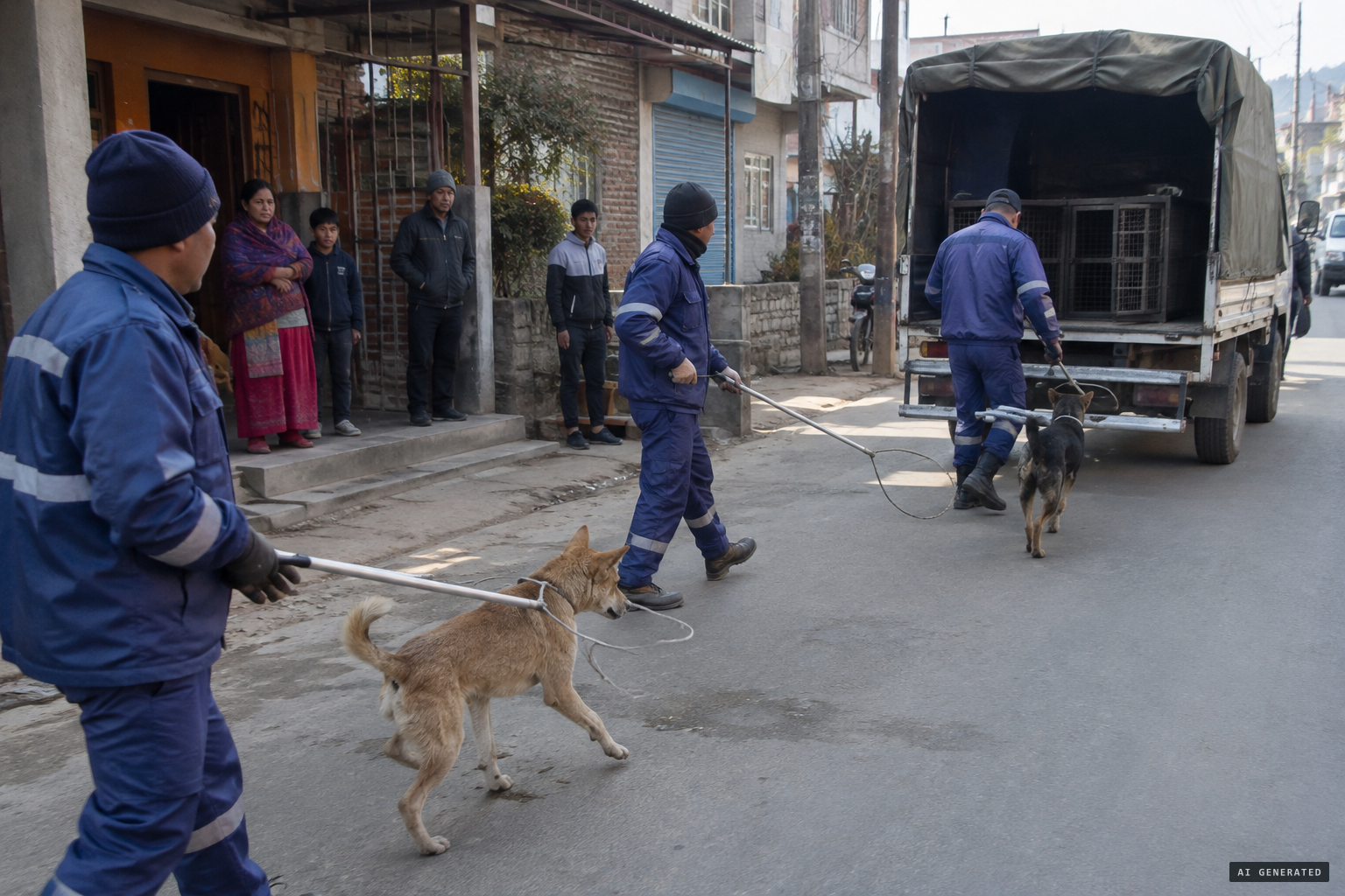 Strays and uncollared pets ordered rounded up