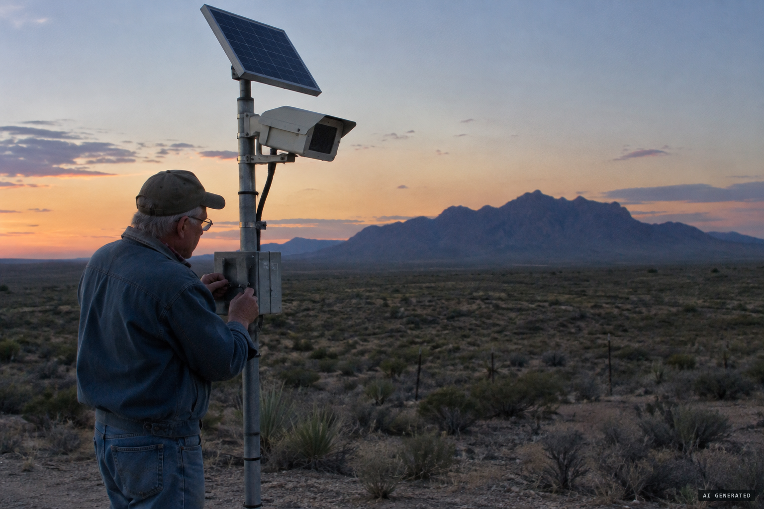 James Bunnell's automated cameras watch for 'true' lights