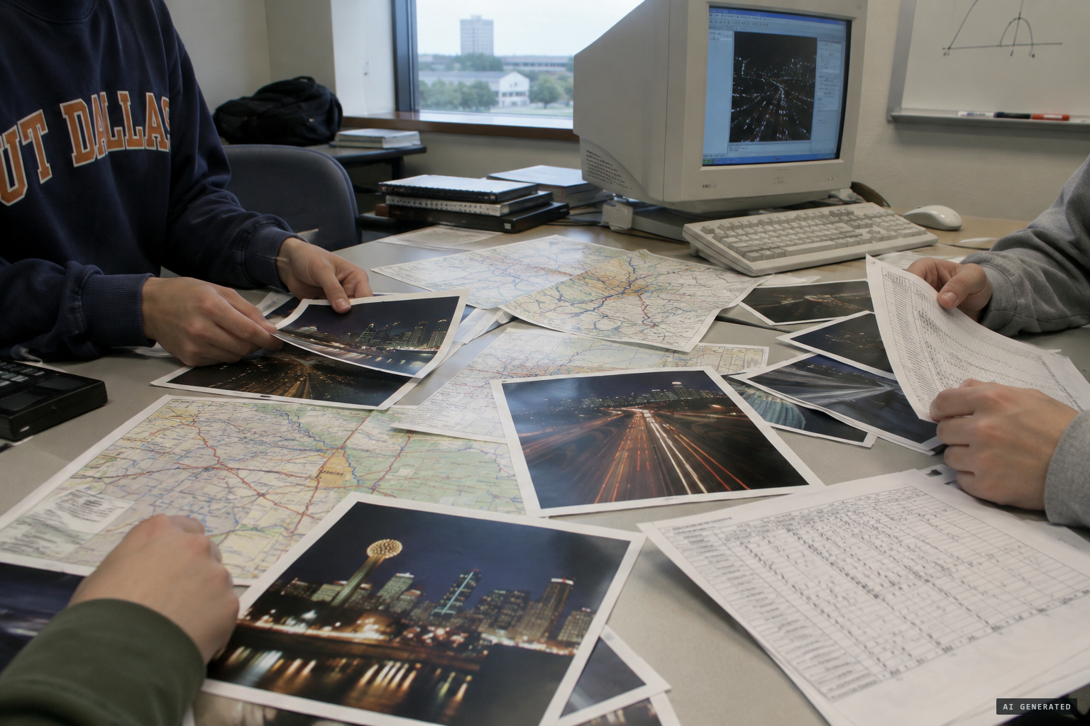Analyzing the data: every light traced to headlights on U.S. 67