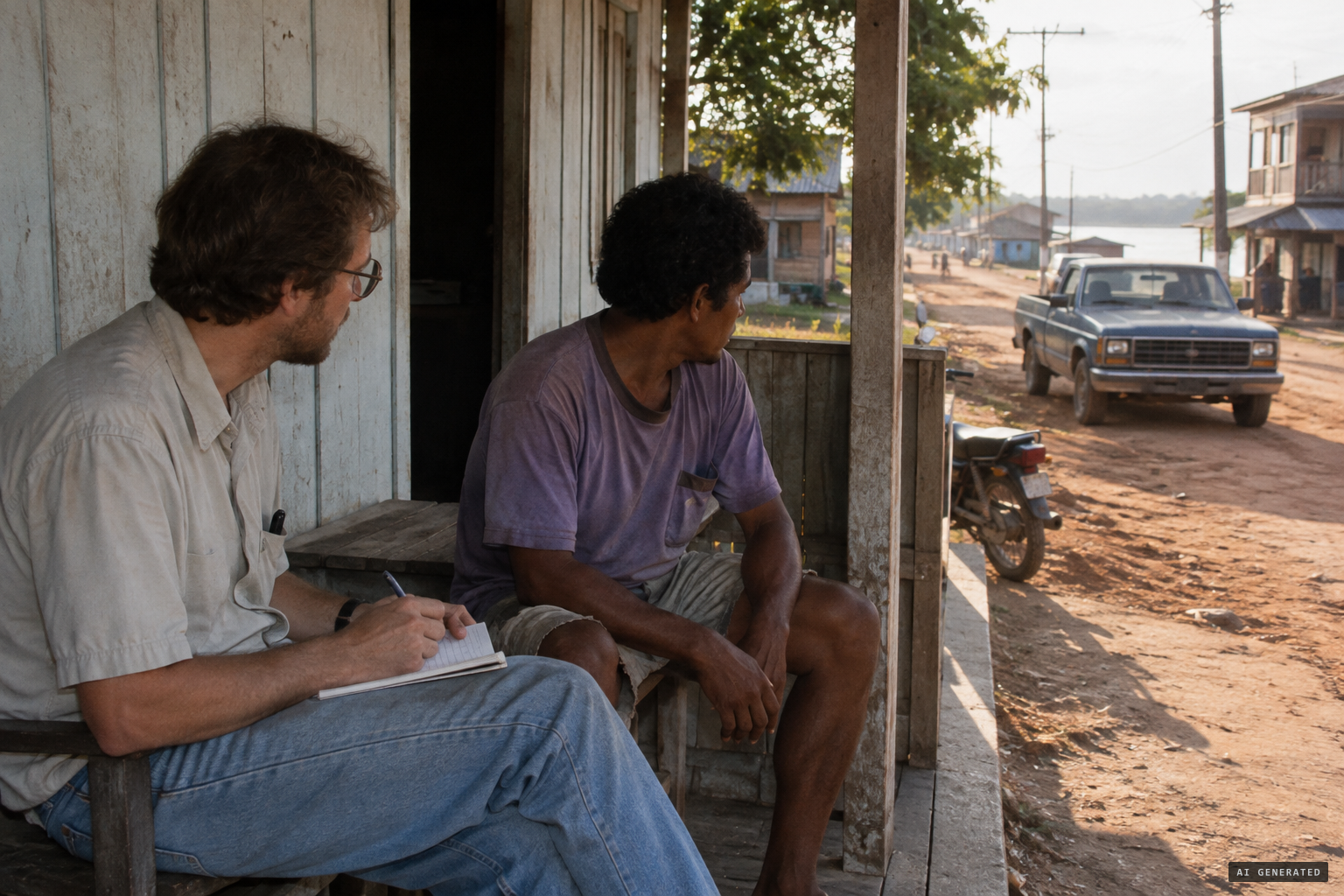 Oren hears Souza's reluctant retelling on a stop in Itaituba
