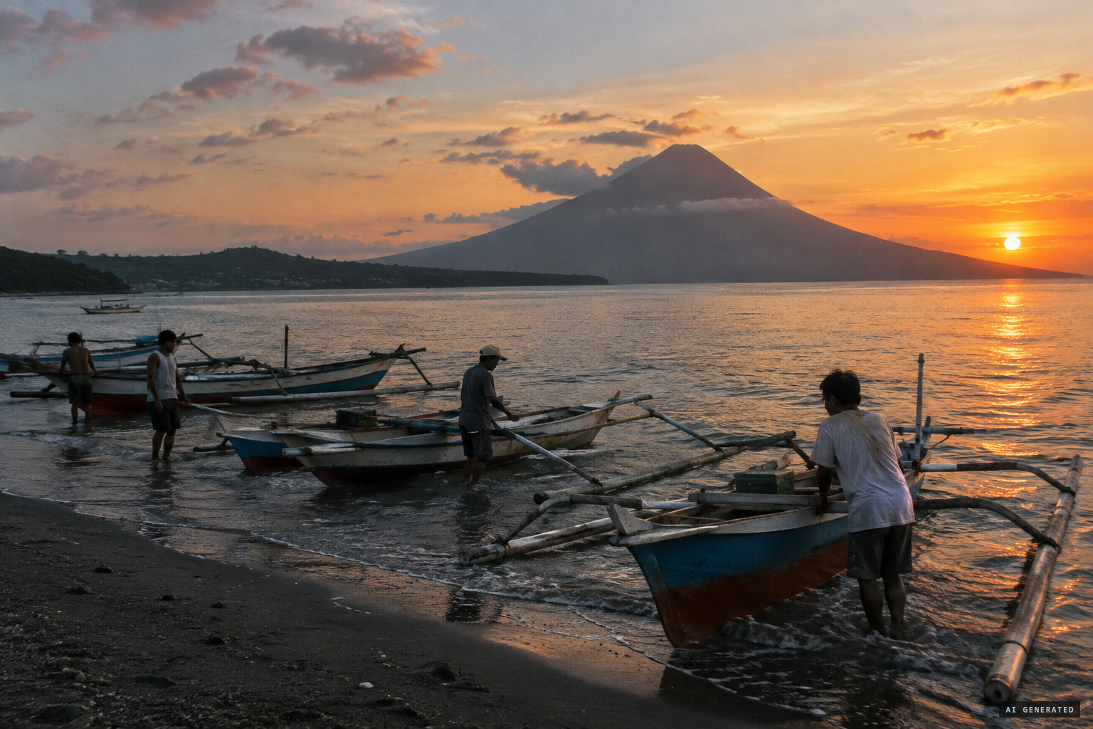 The fishermen of Manado already knew the raja laut