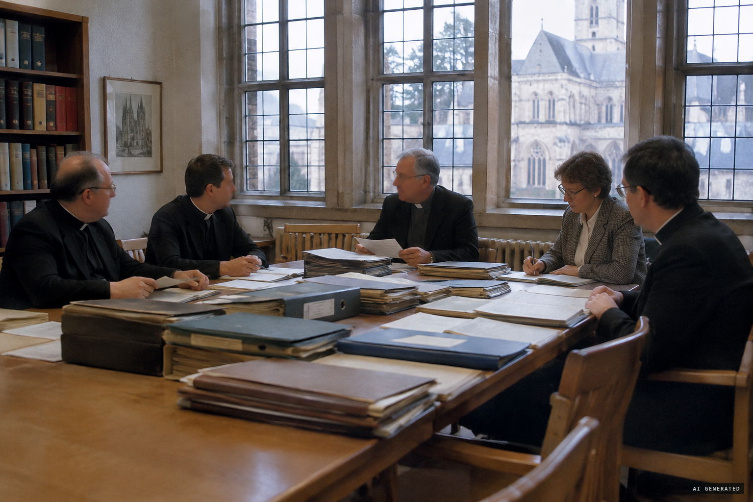The Trier commission begins its six-year investigation.