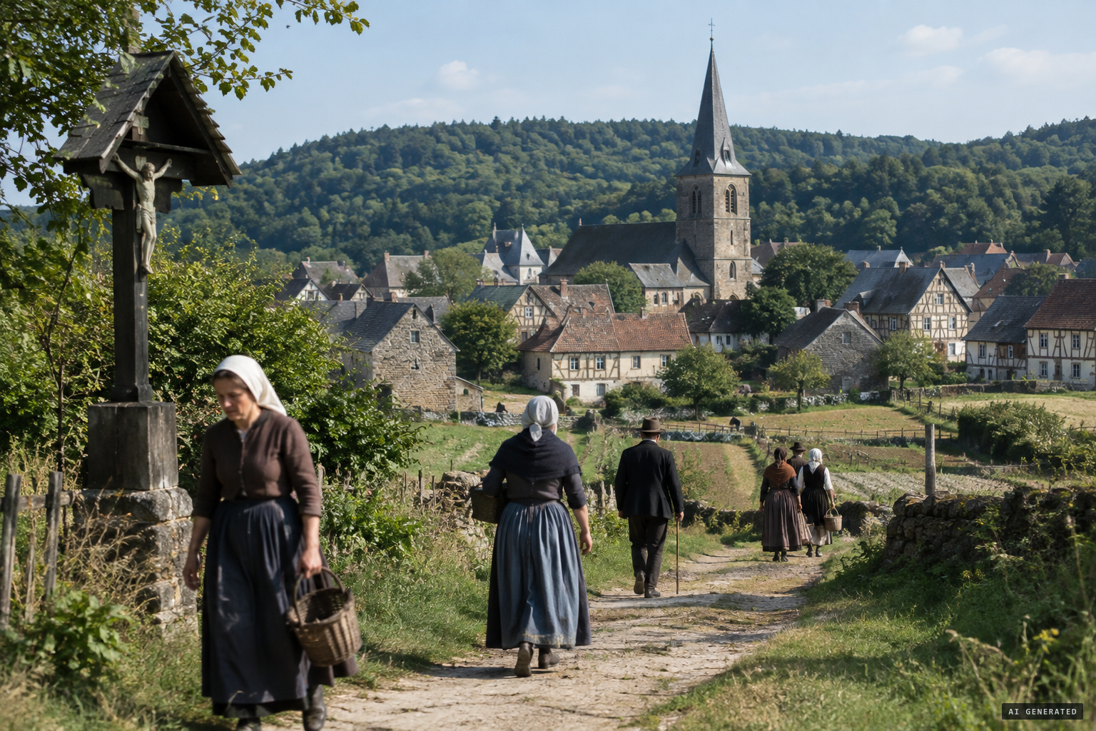 Marpingen, a Catholic village in Prussia during the Kulturkampf