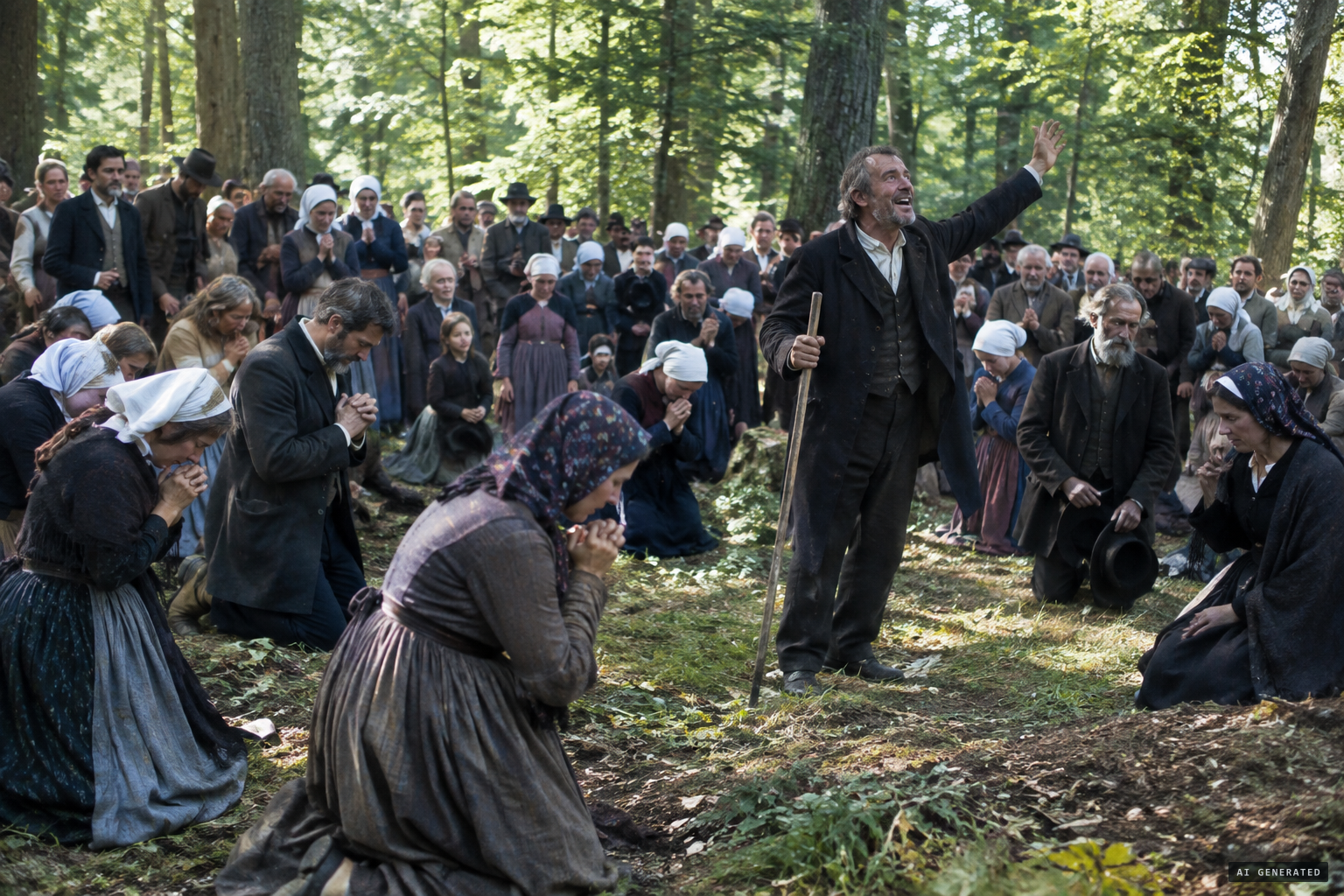 Crowds at the site and Nikolaus Recktenwald's claimed cure