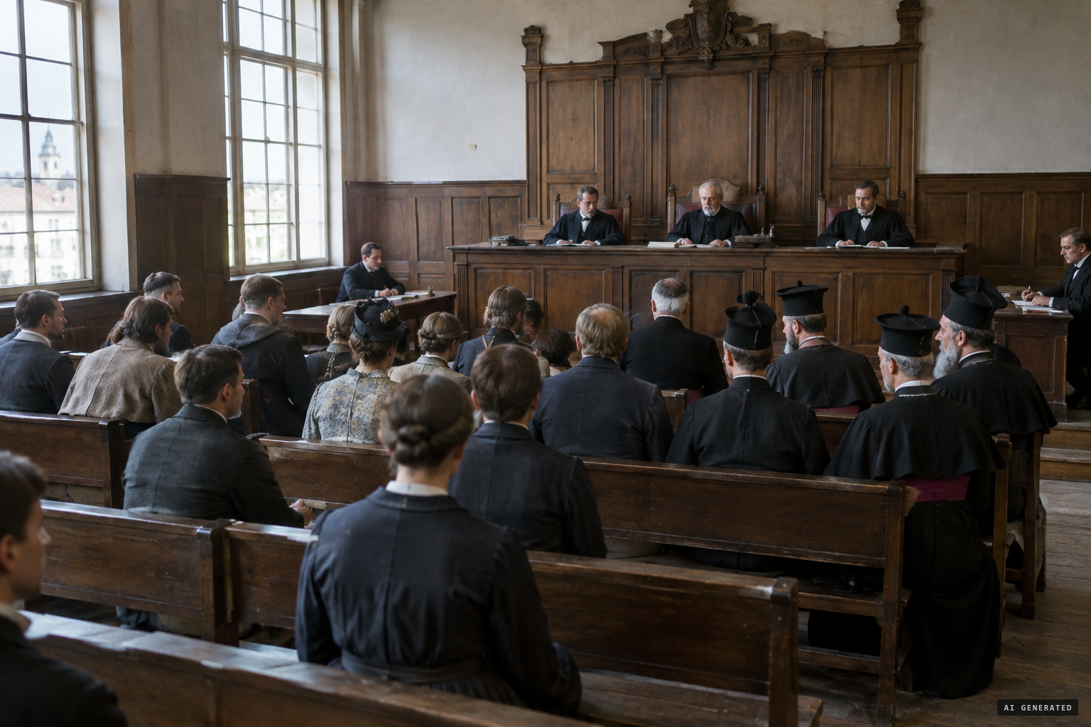 Nineteen defendants stand trial for fraud and are acquitted