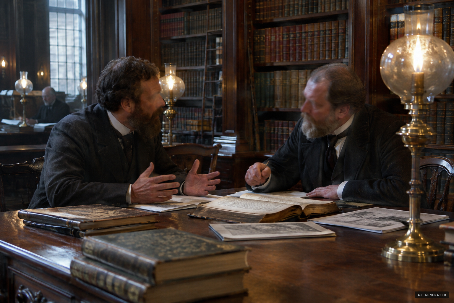 Wallace and Podmore debate the case in 1899