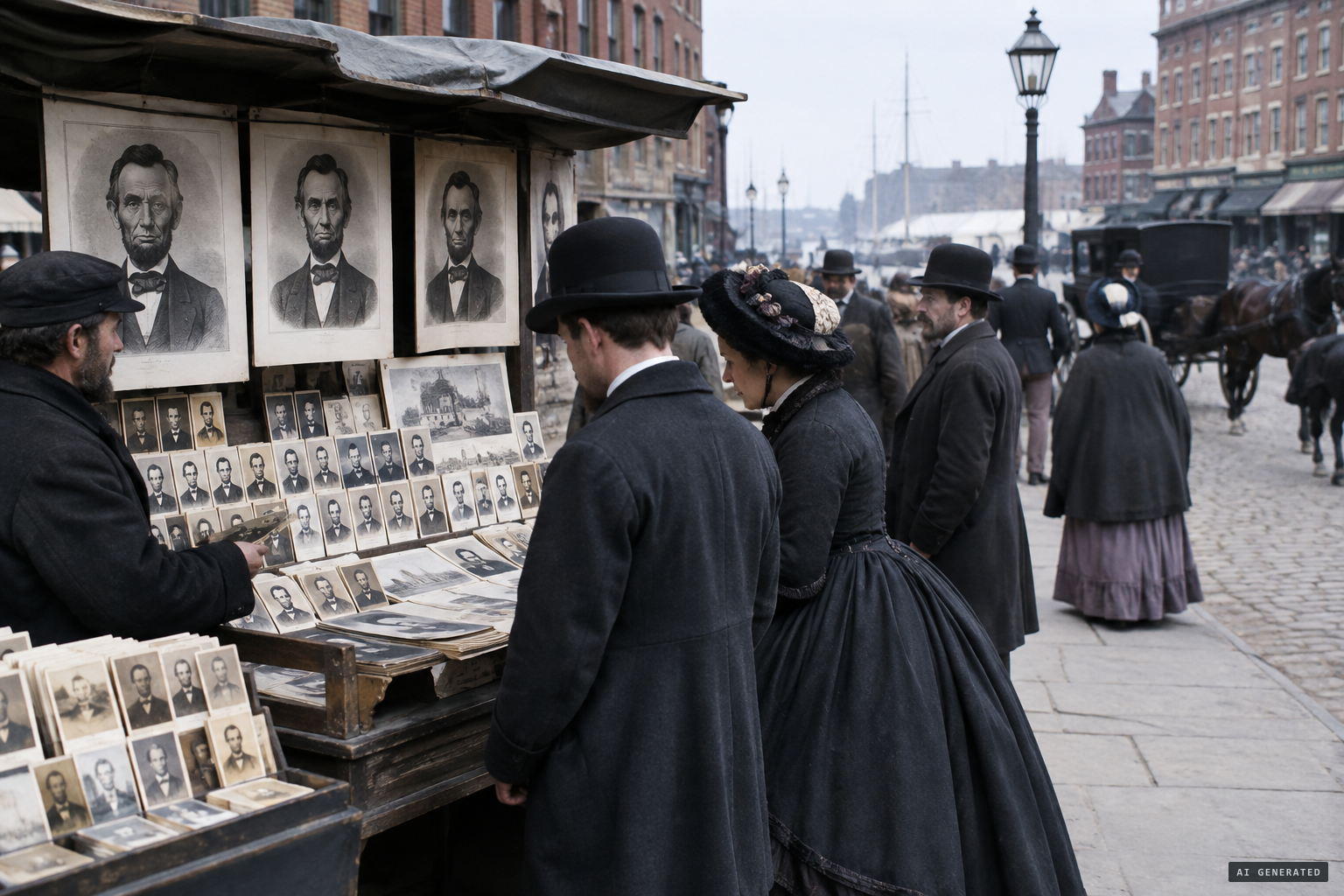 Lincoln's face was among the most widely published in the country