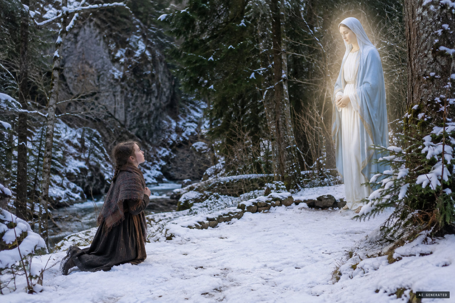 Mary, Consoler of the Afflicted, asks for a simple chapel