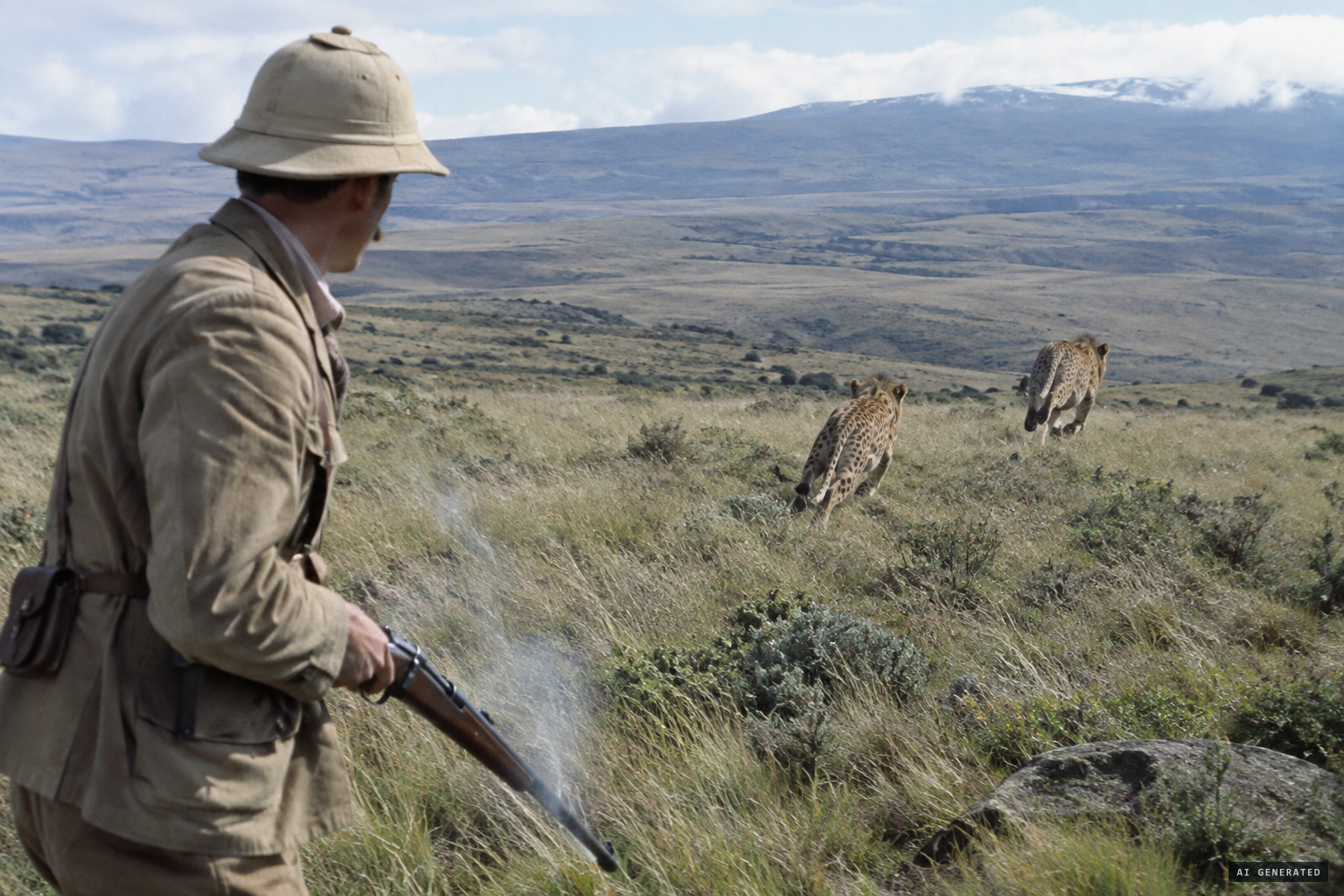A pair seen on the Kinangop Plateau were shot at but escaped