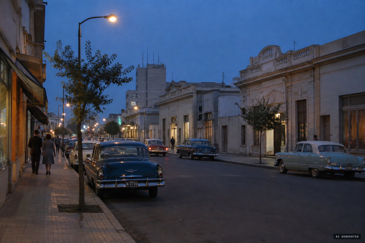 Monday evening in Bahía Blanca